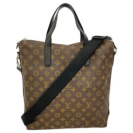 Louis Vuitton Monogram Macassar Kitan Tote Bag