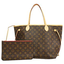 Sac Cabas Louis Vuitton Damier Neverfull MM
