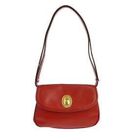 Christian Dior Bolsa de ombro em couro