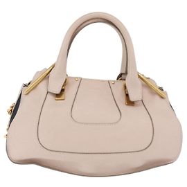Chloé Hailey Sac à main en cuir beige