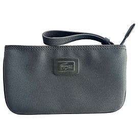 Borsa a mano Lacoste grigia