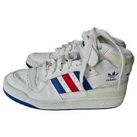 Adidas Forum Mid G50932 White Blue Red Men's Sneakers