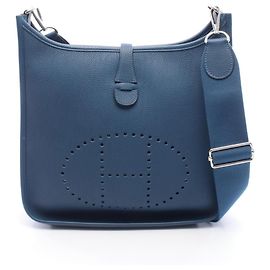 Hermès Hermes Evelyne 3 Trois PM Deep Blue Shoulder Bag