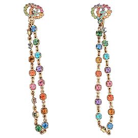 Pendientes Gucci GG con Piedras Multicolor