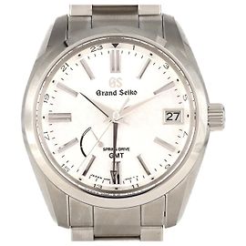 Seiko Grand Seiko Heritage Collection Spring Drive GMT Armbanduhr aus Edelstahl