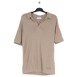 Calvin Klein Poloshirt aus Baumwolle Beige