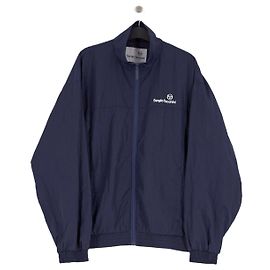 Autre Marque Sergio Tacchini Jacke Marineblau mit Reißverschluss M
