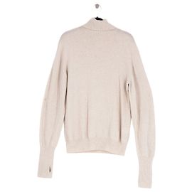 Autre Marque THE FRANKIE SHOP Beiger Woll Rollkragenpullover