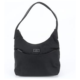 Bolso de hombro Gucci de cuero y nailon