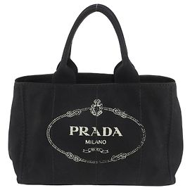 Prada Canapa Shopper mit Dreiecks-Logo