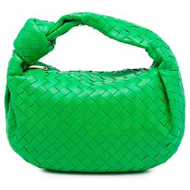 Bottega Veneta Green Teen Nappa Intrecciato Jodie