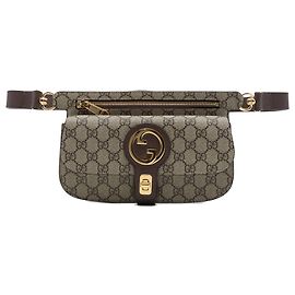 Borsetta cintura Gucci Beige GG Supreme Blondie
