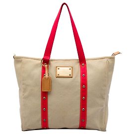 Louis Vuitton Beige Antigua Cabas GM