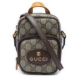 Gucci Beige Mini GG Supreme Neo Vintage Satchel