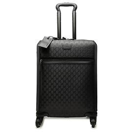 Maleta Trolley Gucci con Estampado GG Negro