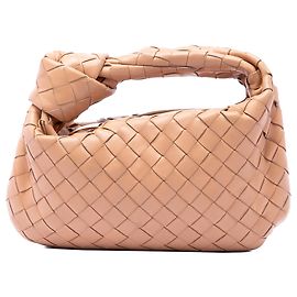 Bottega Veneta Mini Jodie in Nappa Intrecciato Marrone