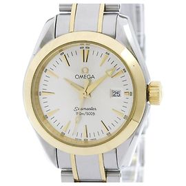 Relógio OMEGA Seamaster Aqua Terra 18K Gold Steel Feminino