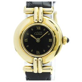 Reloj para mujer Cartier Must Colisée Vermeil chapado en oro 590002