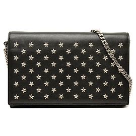 Autre Marque Saint Laurent Star Studded Crossbody Wallet Chain Shoulder Bag Umhängetasche