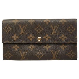 Louis Vuitton Monogram Pochette Porte Monnaie Credit Long Wallet