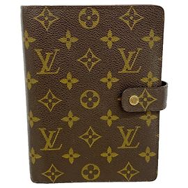 Louis Vuitton Monogram Agenda MM Notebook Cover