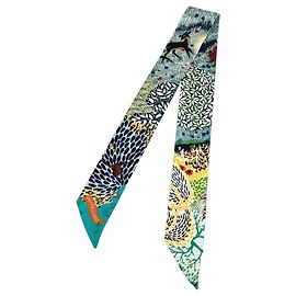 Hermès Lenço Hermes Twilly Multicolor