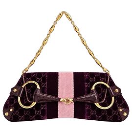 Gucci Tom Ford Bolsa de Mão XL Veludo