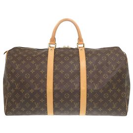 Louis Vuitton Keepall 50 Monogram Boston Bag