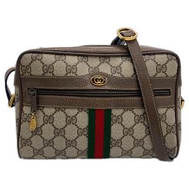 GUCCI Sherry Line Old Gucci Schultertasche
