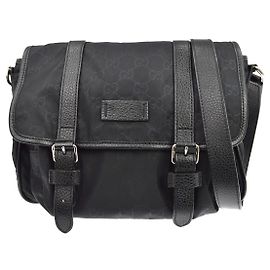 Sac Messenger Gucci Boucle GG Canvas Medium