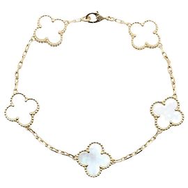 Bracciale Van Cleef & Arpels Vintage Alhambra 5P Madreperla