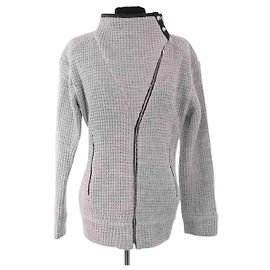 Iro Chelane grey wool cardigan