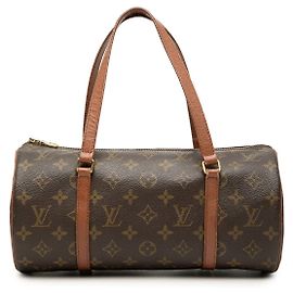 Brown Louis Vuitton Monogram Papillon 30 Handbag