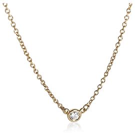 Pendente Tiffany & Co. Elsa Peretti Diamond By The Yard in oro giallo e diamanti