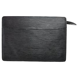 Louis Vuitton Pochette in Pelle Epi Nero