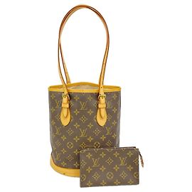 Louis Vuitton Monogram Bucket PM Tote Bag