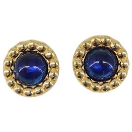 Chanel Vintage Round Clip-On Metal