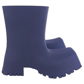 Balenciaga Trooper Stiefel aus schwarzem Gummi