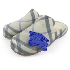 Burberry Check Pattern Rubber Sandals