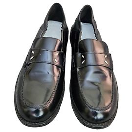 Maison Martin Margiela Mocassins en cuir noir Maison Margiela