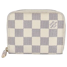 Porta-moedas Zippy Louis Vuitton Damier Azur