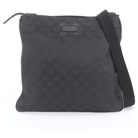 Sac à épaule Gucci GG Nylon 132907 en cuir