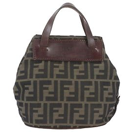 Bolso tote de piel Fendi FF Zucca