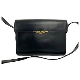 Bolsa de ombro em couro Cartier Vintage Sapphire Line