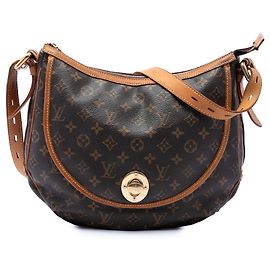 Louis Vuitton Brown Monogram Tulum GM
