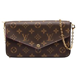 Louis Vuitton Brown Monogram Pochette Felicie