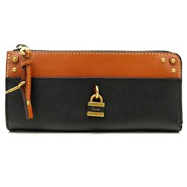 Chloé NEU CHLOE PADDINGTON GELDBÖRSE AUS SCHWARZEM LEDER MÜNZFACH KARTENETUI