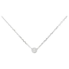 Collana Cartier Diamants Legers in oro bianco 18K e diamanti