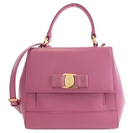 Borsa a tracolla Carry Calf Salvatore Ferragamo