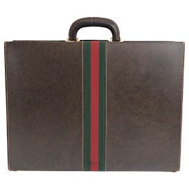 Maletín Gucci Sheline de cuero